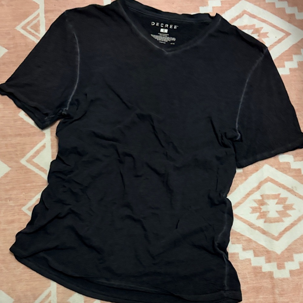 Decree Black Short Sleeve Tee